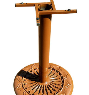 Стійка чавунна для столу Споліто 530/1110/76